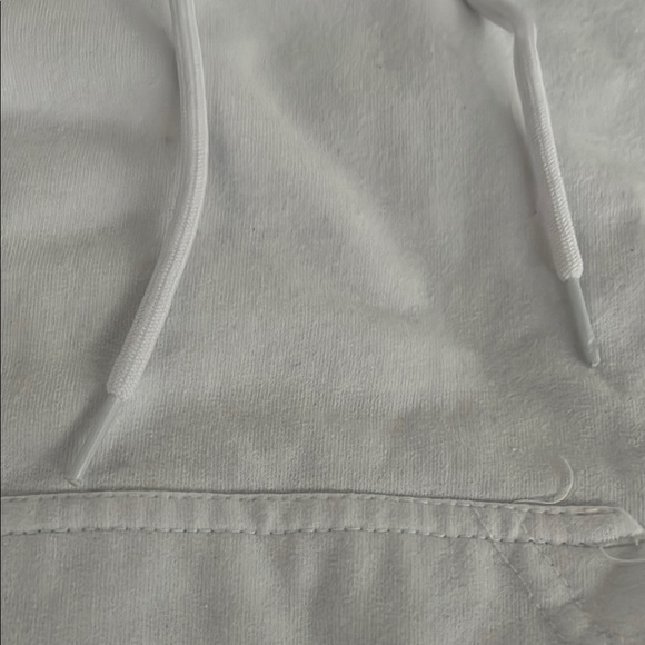 White Graphic Hoodie- Free gift with purchase! - Picture 9 of 9
